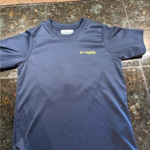 Columbia Navy Blue Dri-Fit Kids